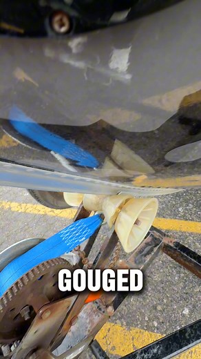 18K views · 58 reactions | "Boat trailer roller shot? No problem....