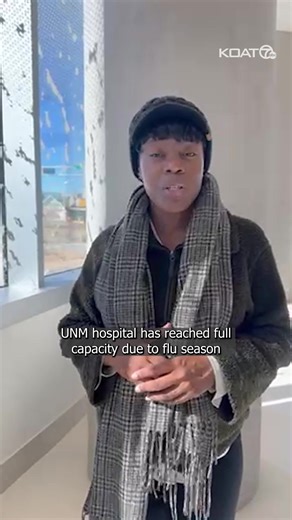 UNM Hospital is at capacity amid its response to 'very high' flu activity levels in New Mexico. More here >> https://www.koat.com/article/flu-surge-cases-new-mexico/70027636 | KOAT