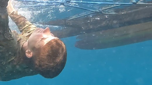 U.S. service members complete the French Desert Commando Course (FDCC) at the French-operated Combat Training Center of Djibouti, Oct. 10, 2024. The FDCC, conducted by the French military forces in Djibouti, trains elite military members to survive and fight in extreme desert conditions and is the only place in the world where participants can earn the coveted Scorpion badge. #StrongerTogether #Djibouti #oneteam | Combined Joint Task Force-Horn of Africa