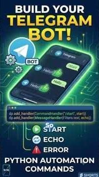 Build your first Telegram bot with Python in minutes!