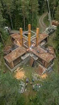 Empty Forest Plot - Luxury Gothic Cross Container House With Tower #cloudtower #tallesttower