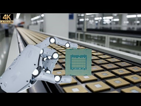 How are Microchips Made? (The entire manufacturing process takes place in the factory)