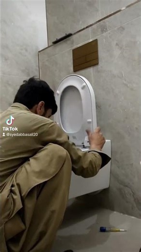 concealed commode fitting