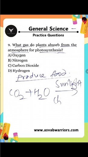 ASVAB General Science Practice Questions #usa #asvabprep #asvab #usmilitaryacademy #generalscience