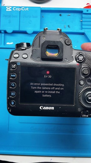Canon 5D Mark IV Shutter Error Fixed at DR Camera