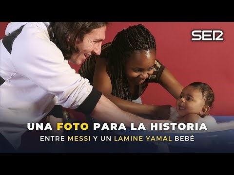 📸 THE STORY BEHIND THE PHOTO OF MESSI AND BABY LAMINE YAMAL! "He gave him his football blessing"
