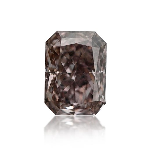 0.50 Ct Fancy Dark Pinkish Brown Diamond, RADIANT Cut SI1 GIA Loose Stone for Fine Jewelry - Etsy