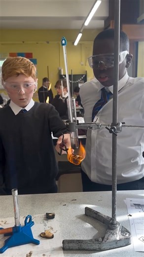 St. Mary's College on Instagram: "Year 7 science practical - investigating the amount of energy that is stored in foods through an energy transfer experiment. Using Bunsen burners, they burned different types of food to demonstrate energy transfers and discover which food contained the most energy, based on the amount of heat it produced during the burning process to heat up water. They tested out crackers, Wotsits, and more. Exploring if their own predictions were true. With Wotsists coming out