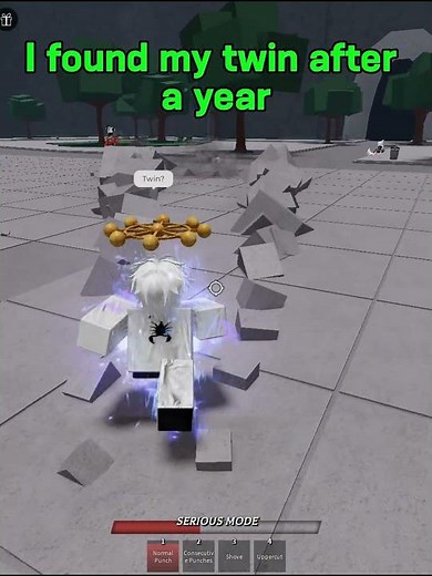 i found my twin after a year #roblox #saztheprogamer #strongestbattlegrounds #thomasshelby