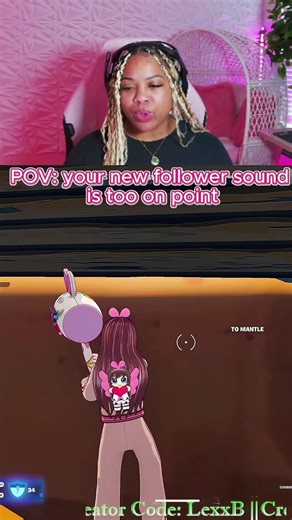 the new follower sound at the end was too on point 😭😭 #fortnitefunny #fortniteclipsdaily #fypシ #tiktoklive