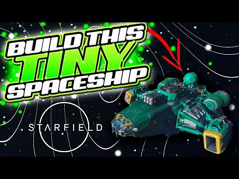 Build This TINY SHIP In Starfield! Small Compact Spaceship Build Guide