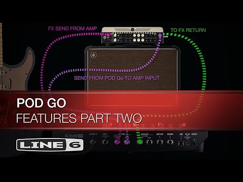 Line 6 | POD Go Features: Snapshots, Preamp Only, and Expression Pedal