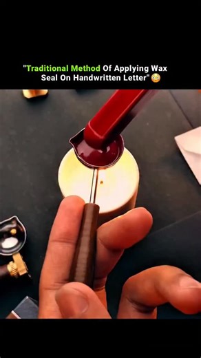 Time Unfolded on Instagram: "To apply a wax seal to a letter, first melt sealing wax from a stick or beads over a heat source. Pour the hot wax onto the desired spot on the envelope, then quickly and firmly press your seal stamp into the softened wax. Allow the wax to cool and harden for a few seconds before gently lifting the stamp to reveal the impression. For letters sent through the mail, you may need to take the envelope to the post office to have it hand-canceled, as automated sorting mach