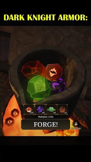 Dark Knight Armor Is INSANE 😳⚔️ | The Forge Roblox