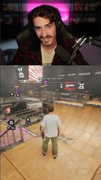 I Skateboarded in the X GAMES.
