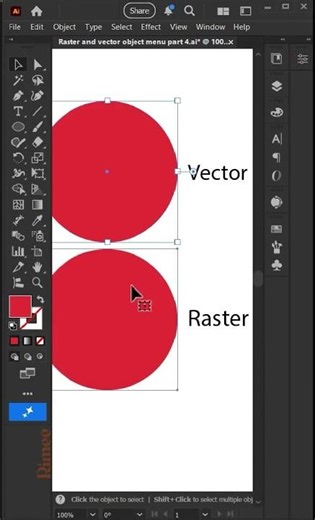 Vector vs Raster Image – Simple Explanation 🔥