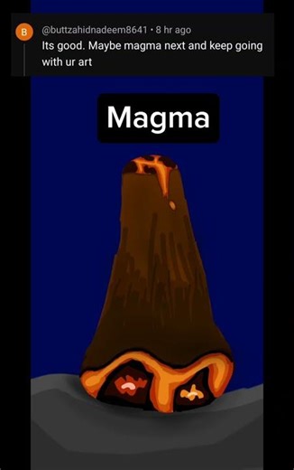 Light and Magma drawings