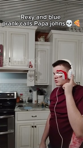 Don't ever prank call Papa johns #tal_on #funny #jurassicworld #funny #rexy #blueraptor