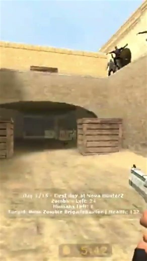 Counter Strike Source Zombie Riot #counter #games #gaming Nova HunterZ