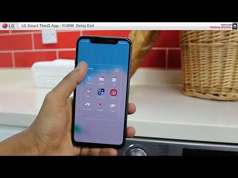 [LG ThinQ App] - FL Washing Machine Delay End
