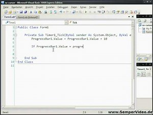 Der Cursor (Visual Basic 2008 1-72) Part 1