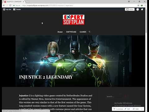 How to Download Injustice 2 Fight Game For Pc