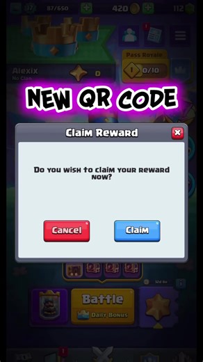 just found new emote QR codes in Clash Royale Scan the code in the video and see the emotes appear instantly, clean and smooth to check 睡 I found new emote QR codes in Clash Royale o Scan it in the video and see how they appear instantly, all fast codes in Clash Royale * Just scan the video to see the emotes appear on time, simple and direct #clashroyaleqrcodes2026 #clashroyaleemotes #clashroyale #viral #supercellgames