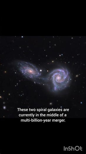 The colliding Antennae Galaxies #astronomy