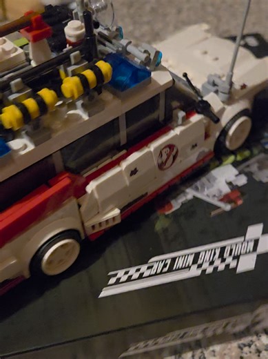 ghostbusters build from tiktok shop, fun little build clear and easy to follow instructions #AFOL #bricks #fyp #relax #ghostbusters