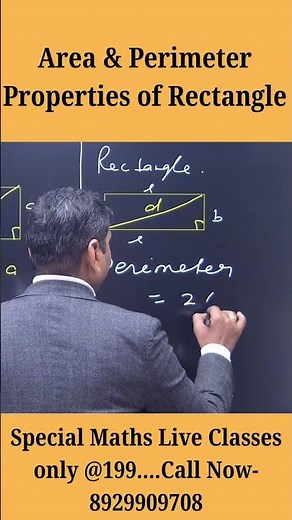 Area and Perimeter | Properties & Formula of Rectangle