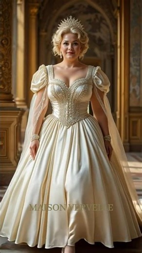 Elegant Plus Size Wedding Dress | Curvy Bride Inspiration #CurvyBride #PlusSizeBride #WeddingDress
