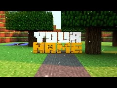 TOP 5 PANZOID MINECRAFT INTRO TEMPLATE +FREE DOWNLOAD #1