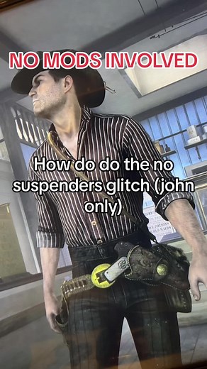 How to Remove Suspenders in RDR2: John Marston Guide