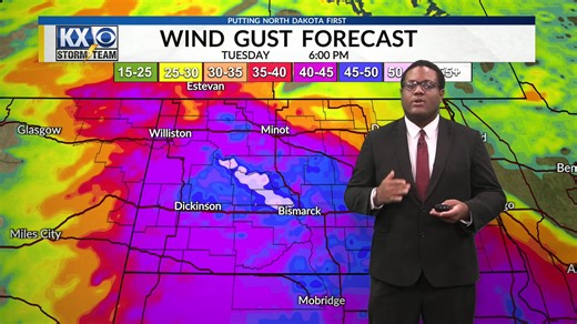 Meteorologist Andre Brooks morning forecast 12-8