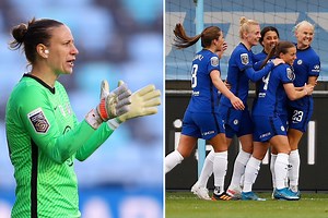 Berger’s brilliant saves help Blues move closer to WSL crown