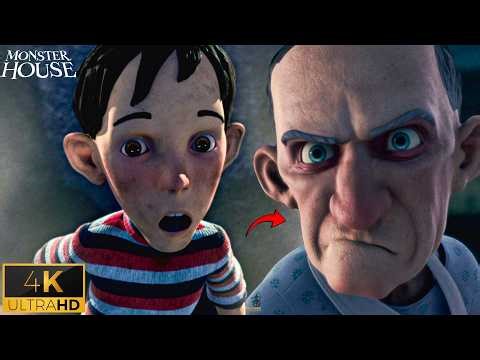 Monster House Final Scene – Kids Trapped Inside & House Goes Crazy