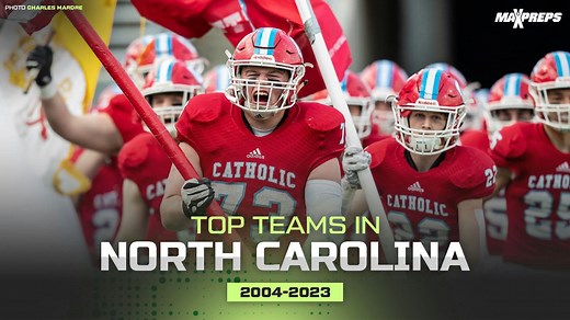 Top 25 most dominant North Carolina high school football programs of last 20 years