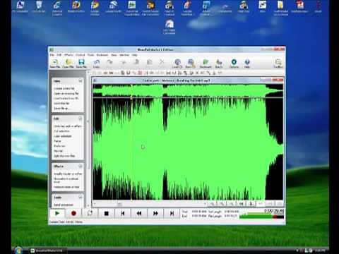 How to reduce/remove vocals in Wavepad Sound Editor