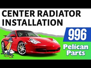 Porsche 996 Center Radiator Installation (1999-2005 911)