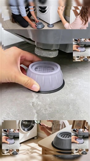 Placing the washing machine directly on the floor at home makes it susceptible to water damage. Adding a base or stand will protect it from moisture and make cleaning easier.#tiktokshop #fyp #tiktok #foryoupage