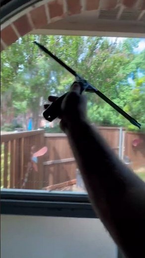 Another clean window using the original Moerman Excelerator