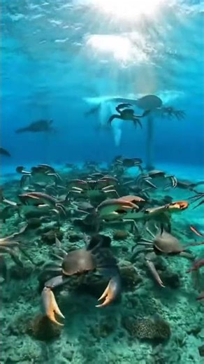 Waterslide into pool full of giant fish #funny #memes