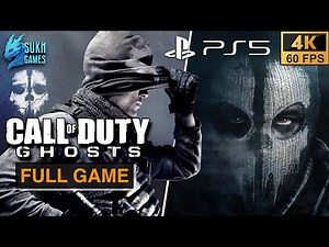 Call of Duty: Ghosts – Full Game Walkthrough (4K) | No Commentary | PS5 Gameplay | Sukh Games