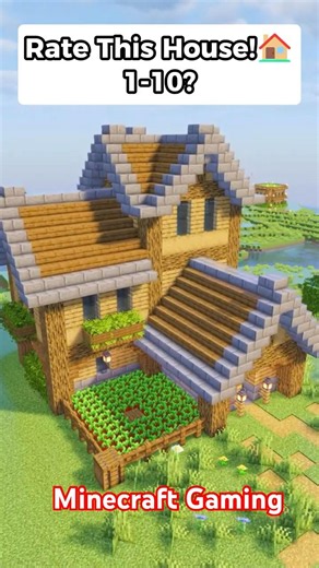 Amazing Easy Wooden House Build in Minecraft #minecraftbuild #woodenhouse