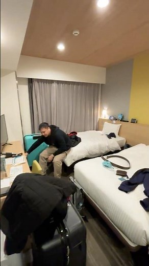 Sotetsu Fresa Inn Tokyo-Tamachi Review #japan #hotel #review #reels #shorts #vacation #roomtour