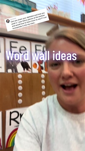 Word wall ideas: drop your in the comments! I’d love to learn from you! Pocket of Preschool has vocabulary for different themes! @Jackie #specialeducationteacher #teachersoftiktok #teacher