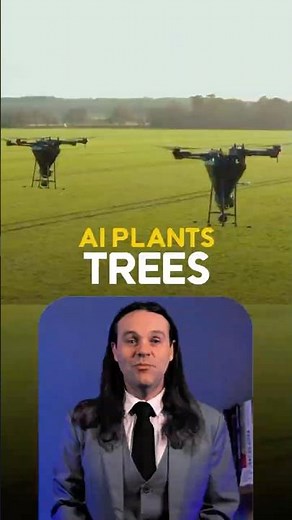 Drone tree-planting restores forests 150x faster with AI precision.