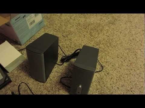 Bose Companion 2 Series II multimedia PC computer speakers (tested with Kindle Touch)