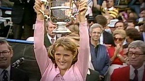 Breaking Ground Part 8 of 10: We're looking back at the 1979 #USOpen games, when Tracy Austin scored her first Grand Slam at the age of 16, ending Chris Evert's US Open streak, capping it at four in a row 6-4, 6-3. Austin defeated Martina Navratilova and Evert beat Billie Jean King in the semifinals to arrive at this match. Proof positive that you're never too young to dream big. #TracyAustin #ChrisEvert | US Open Tennis Championships