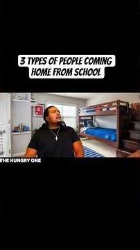 3 Types of people coming home from school #short | ‪@WillNakina‬